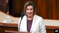 Chủ tịch Hạ viện Hoa Kỳ Nancy Pelosi.