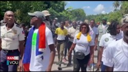 Manifestan nan Sid Ayiti Mande Ouvèti Pò Sen Louis a