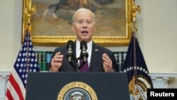 Tổng thống Mỹ Joe Biden phát biểu hôm 9/5/2023.