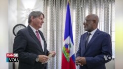 Nouvo Anbasadè Ameriken an Ayiti, Dennis Hankins Rankontre Responsab Gouvènman Ayisyen an 