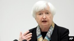 Bộ trưởng Tài chính Mỹ Janet Yellen. 