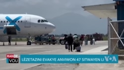 47 Resòtisan Ameriken Kite Ayiti nan yon Vòl Charter Etazini Oganize