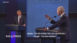 Nhìn lại cuộc tranh luận Biden-Trump 2020 trước cuộc hội ngộ năm nay