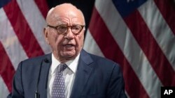 Ông Rupert Murdoch, 92 tuổi, chủ nhân của Fox News.