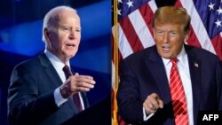 Tổng thống Hoa Kỳ Joe Biden và cựu Tổng thống Donald Trump.