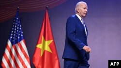 Tổng thống Hoa Kỳ Joe Biden tại Hà Nội ngày 10/9/2023.