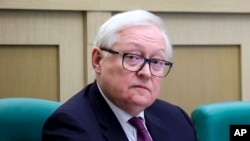 hứ trưởng Ngoại giao Nga Sergei Ryabkov.