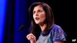 Cựu Đại sứ Liên Hiệp Quốc Nikki Haley vừa khởi động chiến dịch tranh cử vào ngày 14/2/2023 để trở thành ứng cử viên tổng thống Hoa Kỳ năm 2024 của đảng Cộng hòa.