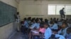 Students attend a math class at the Jean Marie Vincent High School in Port-au-Prince, Haiti, Thursday, July 25, 2024. 