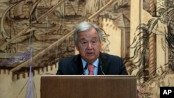 Tổng thư ký Liên Hiệp Quốc Antonio Guterres.