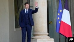 Tổng thống Pháp Emmanuel Macron. 