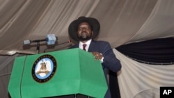 Tổng thống Nam Sudan Salva Kiir.