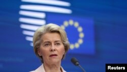 Chủ tịch Ủy ban châu Âu Ursula von der Leyen.