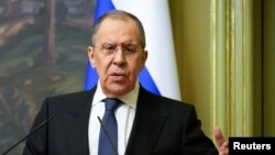 Ngoại trưởng Nga Sergei Lavrov.