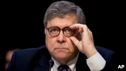 Bộ trưởng Tư pháp Mỹ William Barr.