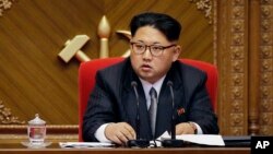 Lãnh tụ Bắc Triều Tiên Kim Jong Un. 