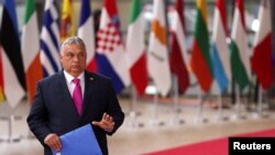 Thủ tướng Hungary Viktor Orban đang tranh cãi với EU về việc trợ giúp cho Ukraine