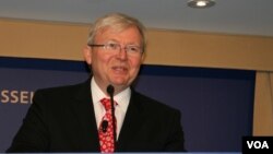 Cựu Thủ Tướng Úc Kevin Rudd.