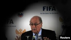 Chủ tịhc FIFA Sepp Blatter (ảnh tư liệu).