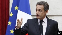 Tổng thống Pháp Nicolas Sarkozy