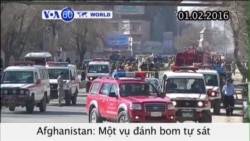 Đánh bom tự sát ở Afghanistan, ít nhất 9 người chết (VOA60)