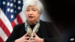 Bộ trưởng Ngân khố Mỹ Janet Yellen.