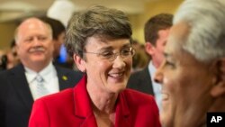 Nữ tân Bộ trưởng Không quân Hoa Kỳ Heather Wilson.