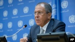 Ngoại trưởng Nga Sergei Lavrov.