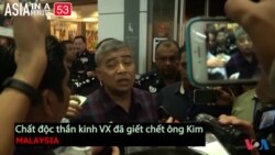 Ông Kim Jong Nam chết vì chất độc thần kinh VX (VOA60 châu Á)