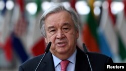 Tổng thư ký Liên hợp quốc António Guterres.