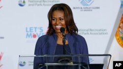 Đệ nhất Phu nhân Hoa Kỳ Michelle Obama.