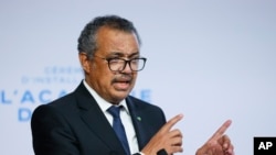 Tổng giám đốc Tổ chức Y tế Thế giới (WHO) Tedros Adhanom Ghebreyesus