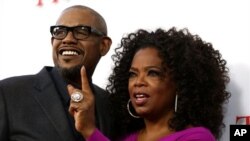 Forest Whitaker (trái) và Oprah Winfrey thủ vai chính trong phim Lee Daniels' The Butler