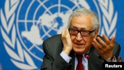 Đặc sứ Liên Hiệp Quốc-Liên đoàn Ả Rập về vấn đề Syria Lakhdar Brahimi.