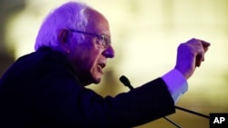 Ứng viên Bernie Sanders của Đảng Dân chủ.