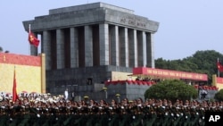 Tư liệu: Lăng Hồ Chí Minh Ảnh chụp ngày 2/9/2015. (AP Photo/Tran Van Minh)