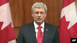 Thủ tướng Canada Stephen Harper.