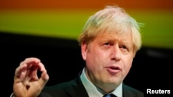 Đương kim thủ tướng Anh, Boris Johnson.