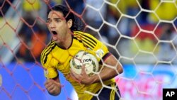 Cầu thủ Radamel Falcao của Colombia