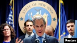 Tổng chưởng lý bang New York, Eric Schneiderman tại New York, ngày 28/6/2016. 