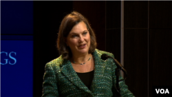 Bà Victoria Nuland, Trợ lý Ngoại trưởng Hoa Kỳ về các vấn đề châu Âu và Á-Âu. 