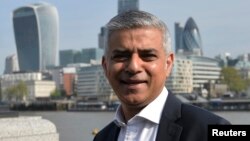 Thị trưởng London Sadiq Khan.