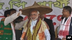 Lãnh tụ đối lập Ấn Độ Narendra Modi.