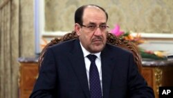 Thủ tướng Iraq Nouri al-Maliki 