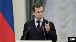 Tổng thống Nga Dmitry Medvedev