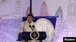 Tổng thống Philippines Rodrigo Duterte, hiện đang nắm chức Chủ tịch Hiệp hội các quốc gia Đông Nam Á (ASEAN)