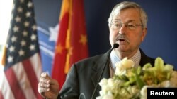 Đại sứ Mỹ tại Trung Quốc Terry Branstad (Ảnh chụp tại Bắc Kinh ngày 30/6/2017).