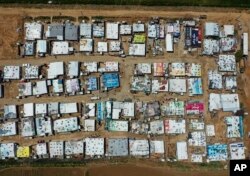 Trại tị nạn người Syria ở thung lũng Bekaa, phía đông Lebanon, ngày 23/4/2019.