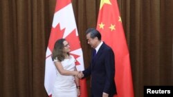 Quan hệ giữa Canada và Trung Quốc đang gặp sóng gió xung quanh vụ bắt giữ bà Mạnh