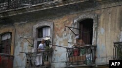 Một khu nhà trong thủ đô Havana, Cuba